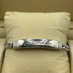 Brighton - Friends ID Bracelet Cuban Chain